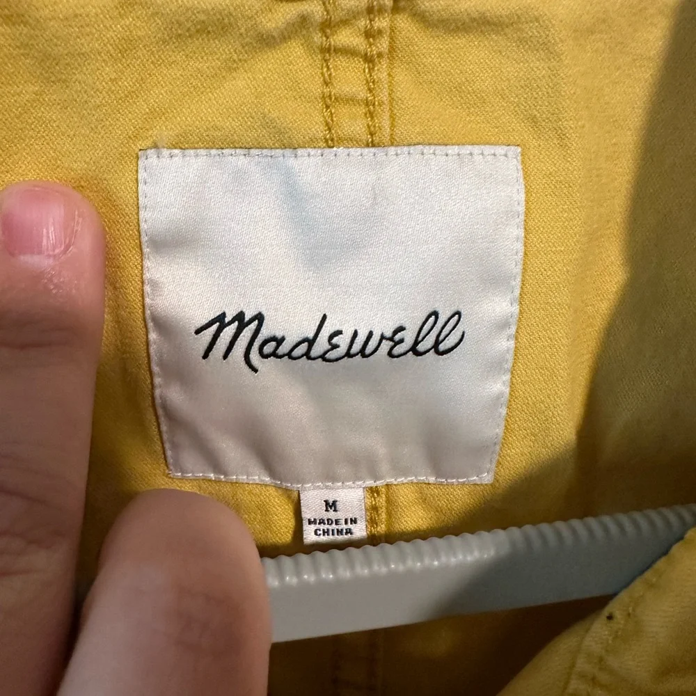 NWOT Madewell‎ Surplus Jacket in Nectar Gold Size Medium - Picture 6 of 9